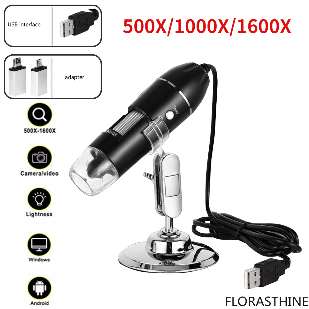 Electronics Repair Videos - Microscopio Digitale 1600X con Fotocamera 3in1
