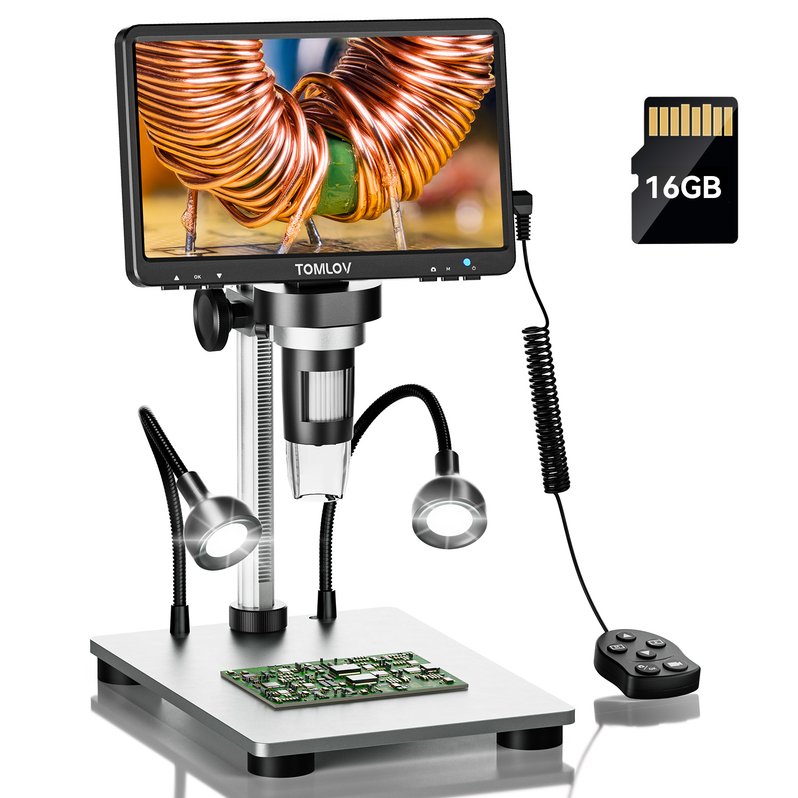 Electronics Repair Videos - Microscopio Digitale TOMLOV 7