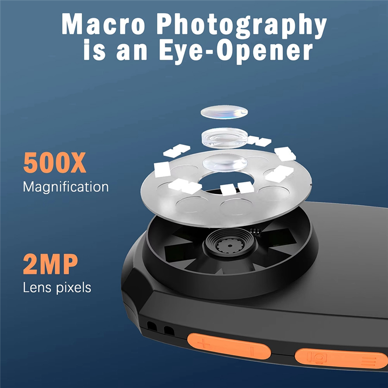 Electronics Repair Videos - BAAG-1080P Microscopio elettronico 500X Microscopio video