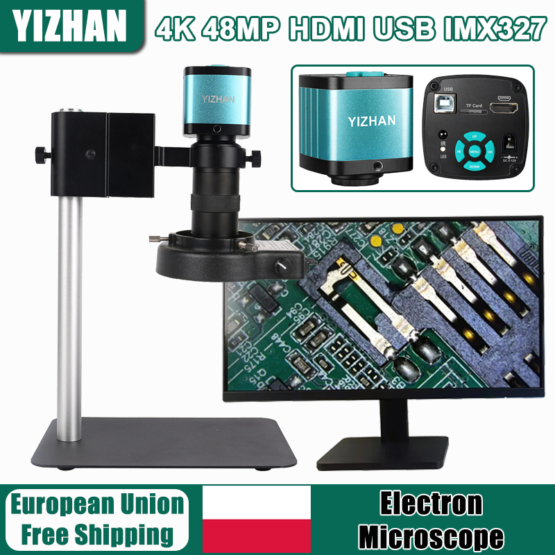 Electronics Repair Videos - Microscopio digitale elettronico 4K 48MP HD