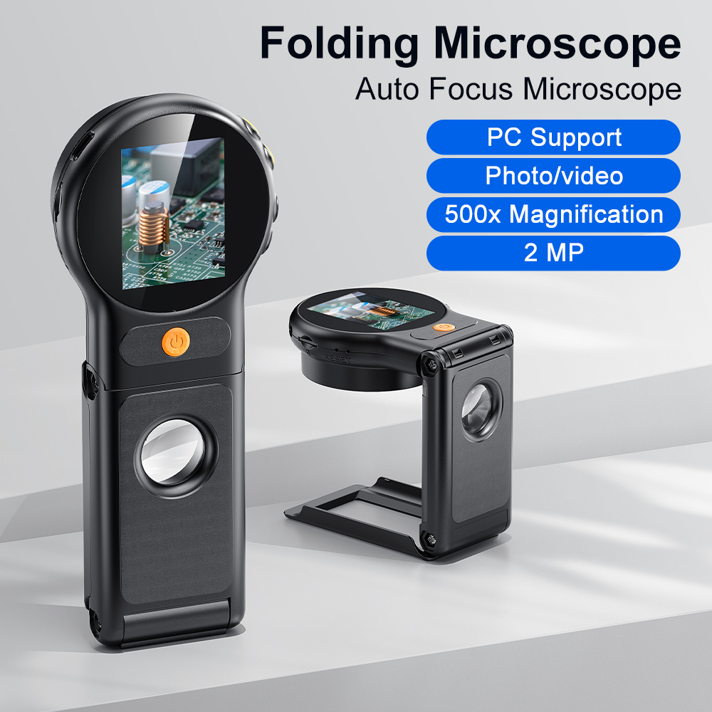 Electronics Repair Videos - Microscopio digitale Autofocus 500X con microscopi