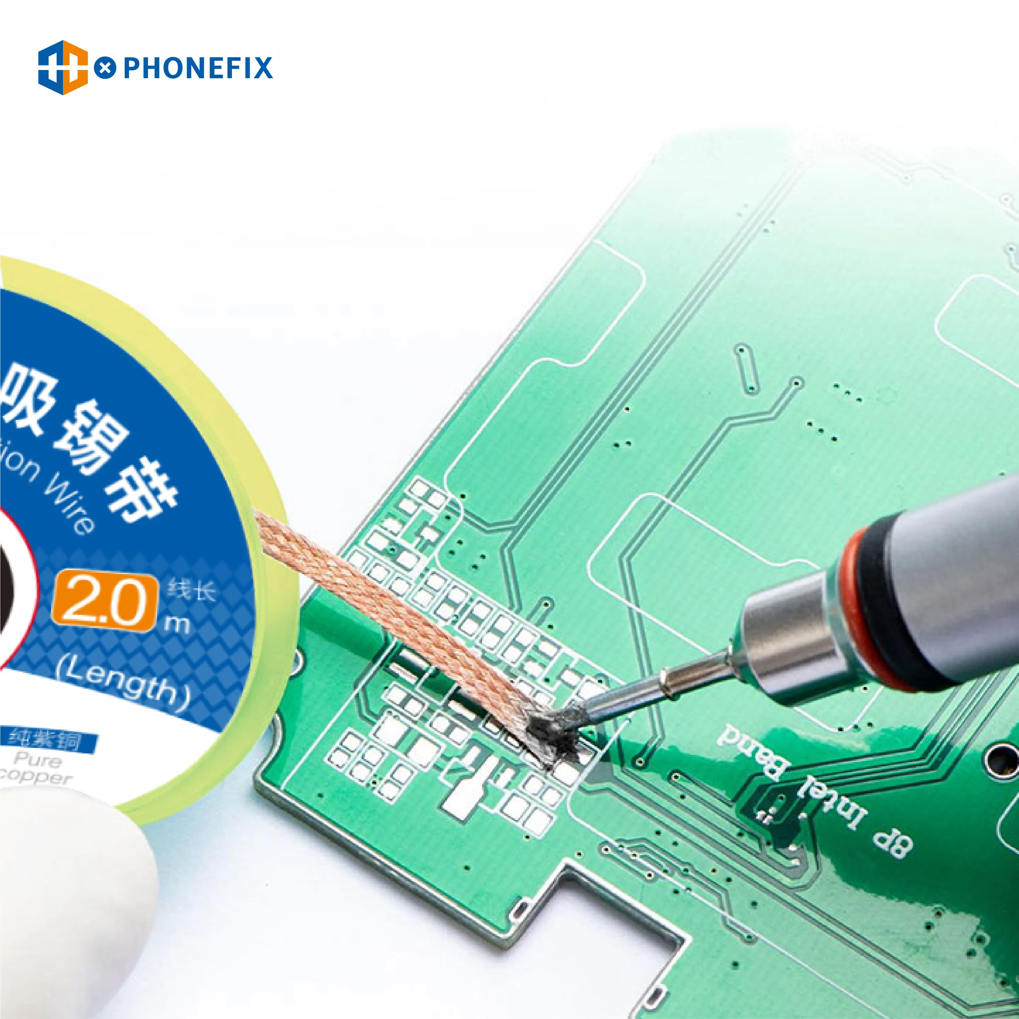PHONEFIX Stoppini treccia diss - Solder Wick Braid recensione e prezzo