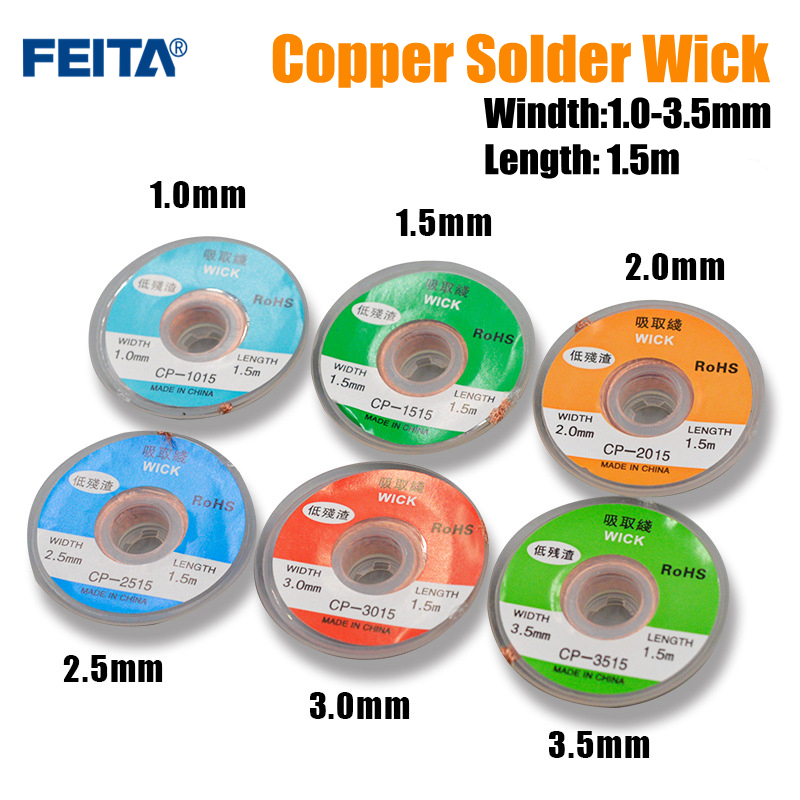 Dissaldatura Treccia Maglia Sa - Solder Wick Braid recensione e prezzo