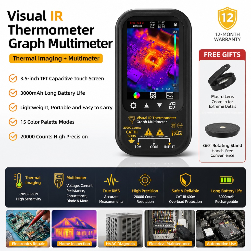 Termocamera Digitale BSIDE SH6 - Electronics Repair Engineer recensione e prezzo