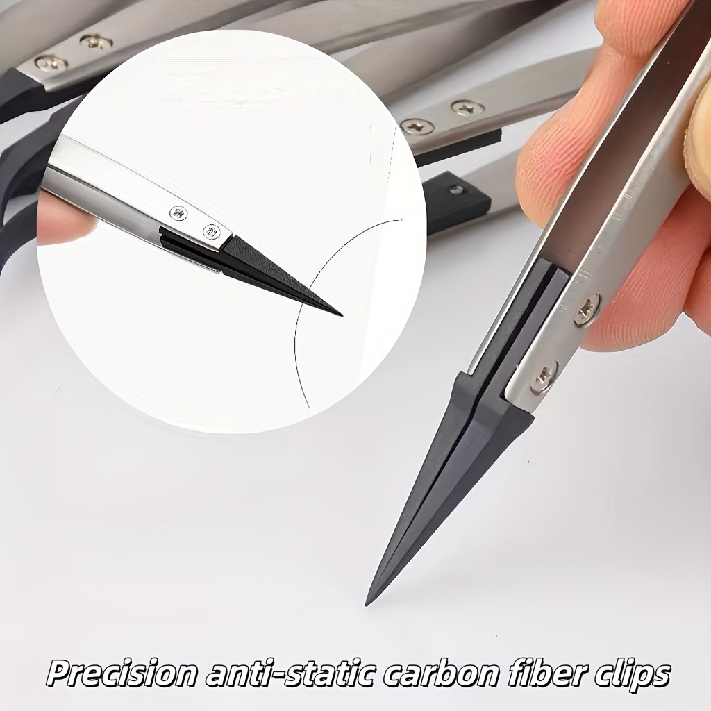 2 pz ESD-259 Pinzette antistat - Electronics Repair Tools And Equipment recensione e prezzo