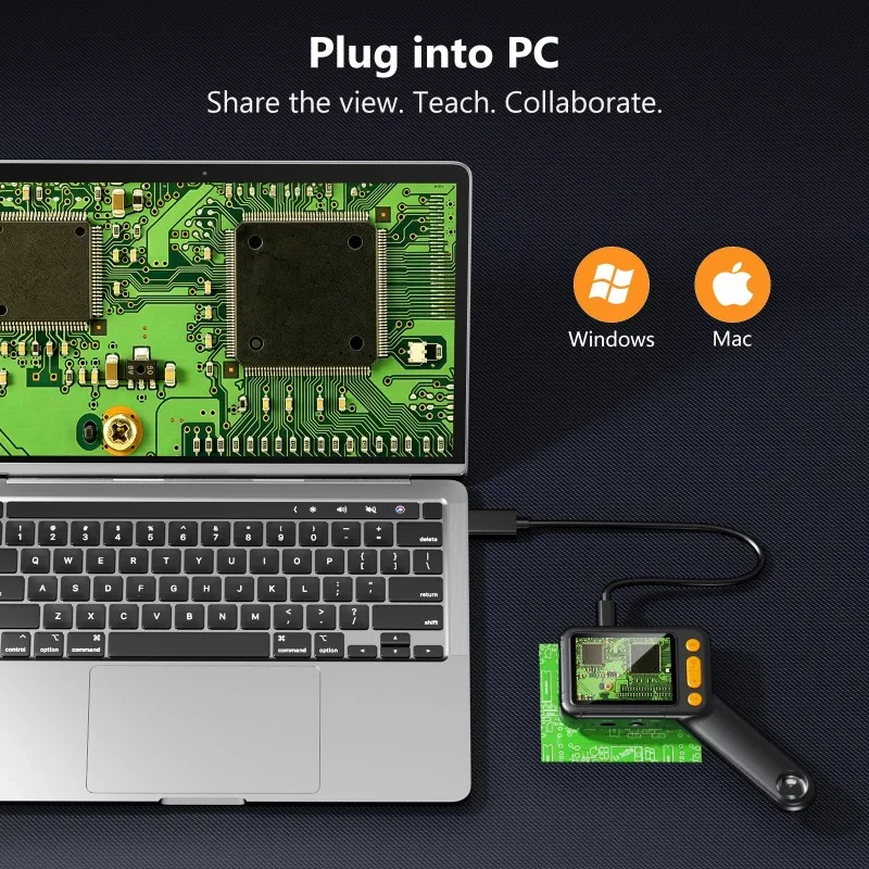 Microscopio Digitale USB Porta - Electronics Repair Videos recensione e prezzo