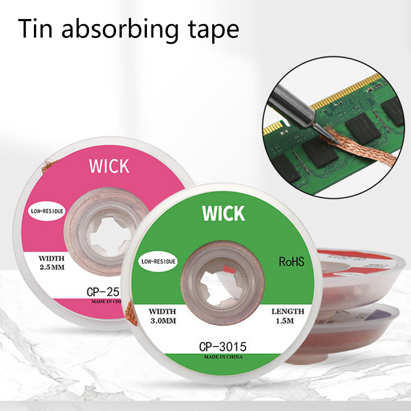 1.5M Dissaldatura Maglia Trecc - Solder Wick Braid recensione e prezzo