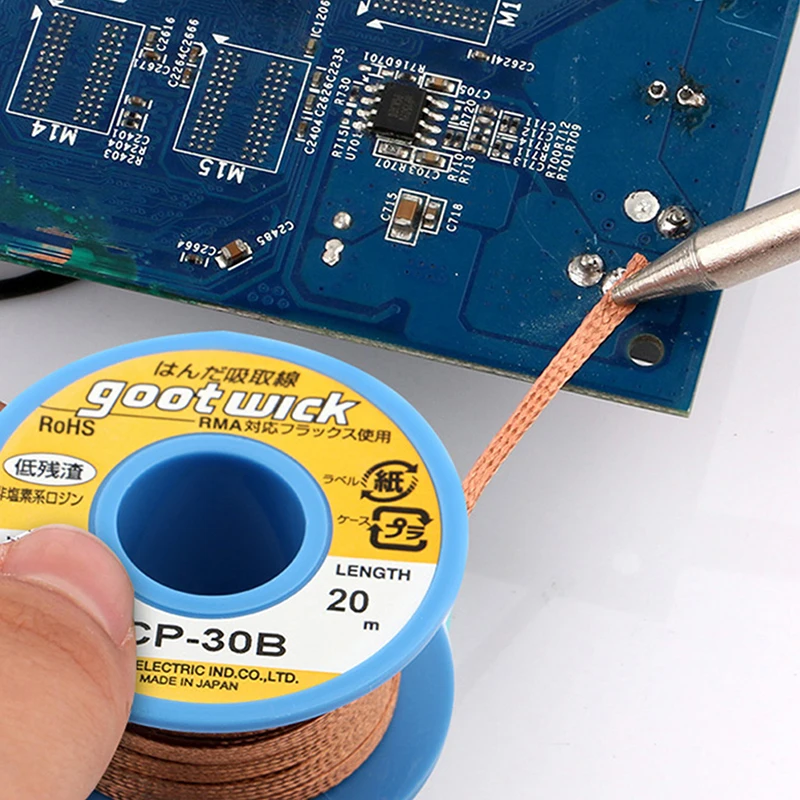 Originale CP30B GOOT Dissaldat - Solder Wick Braid recensione e prezzo