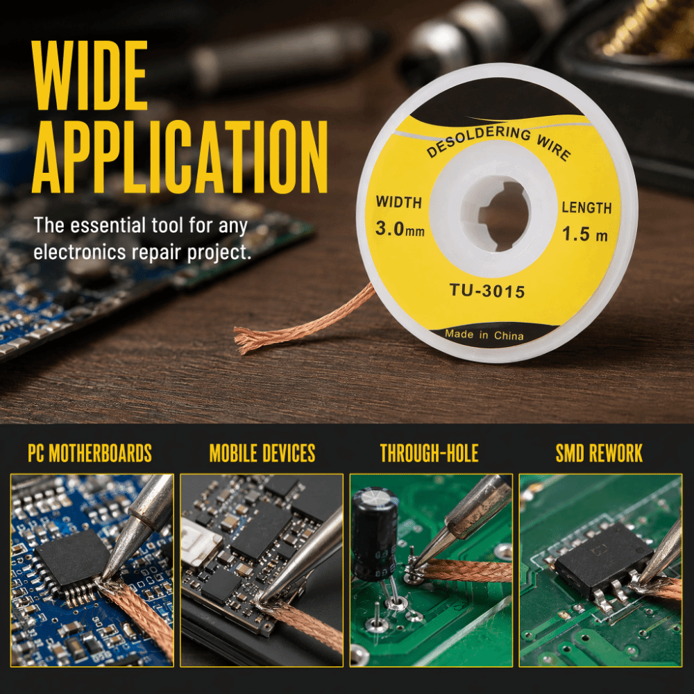 Filo dissaldante in treccia di - Solder Wick Braid recensione e prezzo