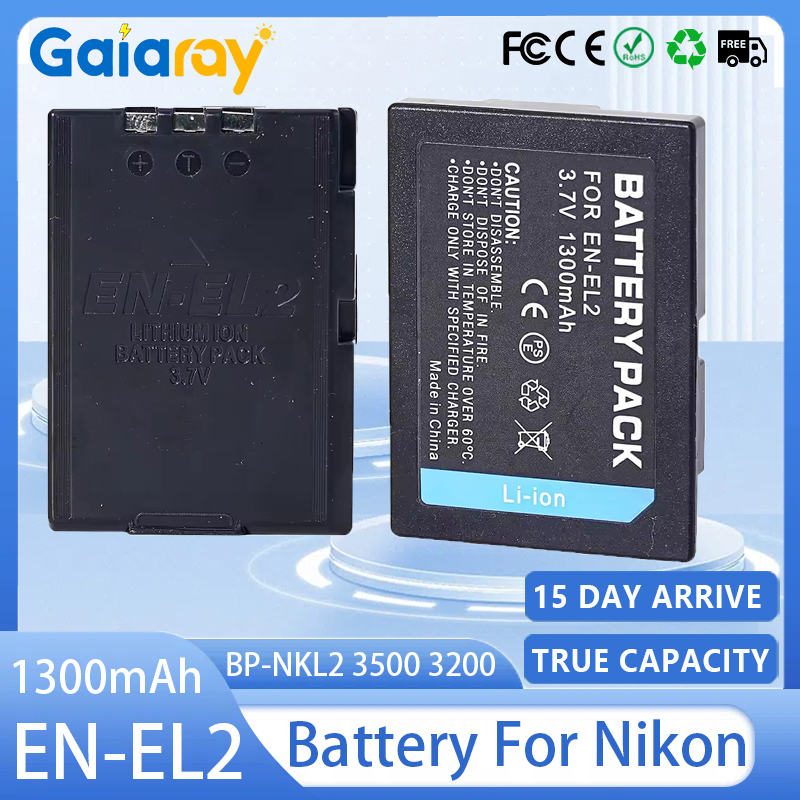 Batteria per fotocamera EN-EL2 - Nikon Camera D3500 recensione e prezzo